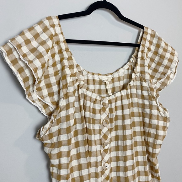 Matilda Jane Annabelle Plaid Off Shoulder Top - Picture 3 of 7